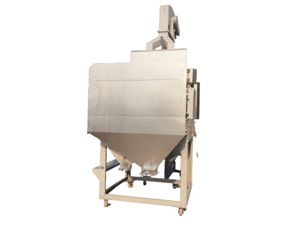 Máquina eliminadora de metales con imanes fuertes para granos alimenticios