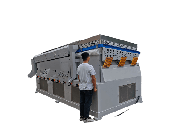 Clasificadora densimétrica de alta capacidad para producción