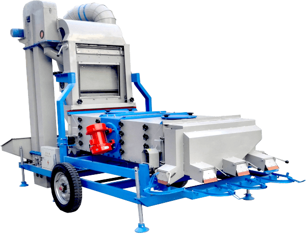 Air Screen Grain Cleaner for Quinoa and Seeds | Mobile Pre-Cleaner