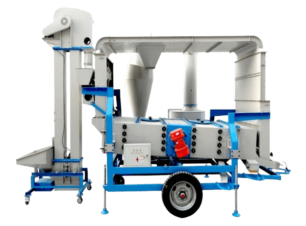 Double Air Screen Grain Cleaner for Quinoa, Sesame and Seeds